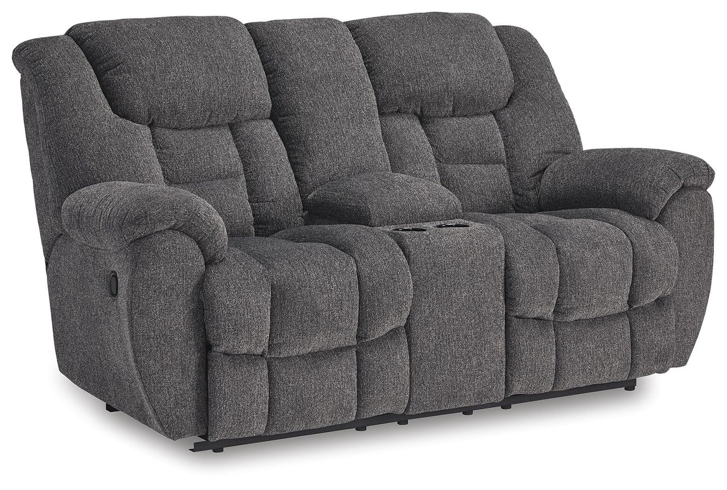 Loveseat doble recreativo Foreside con consola