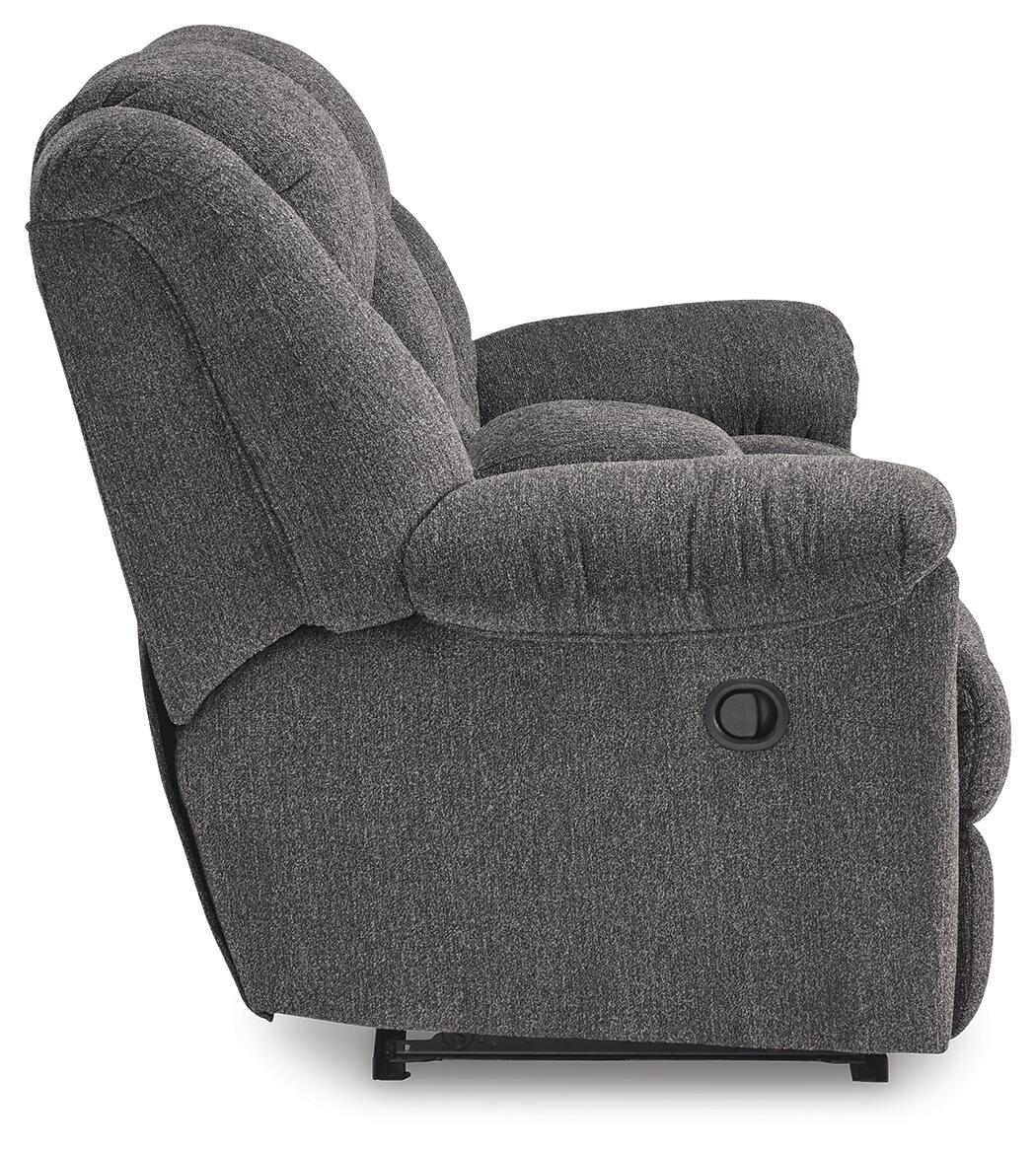 Loveseat doble recreativo Foreside con consola