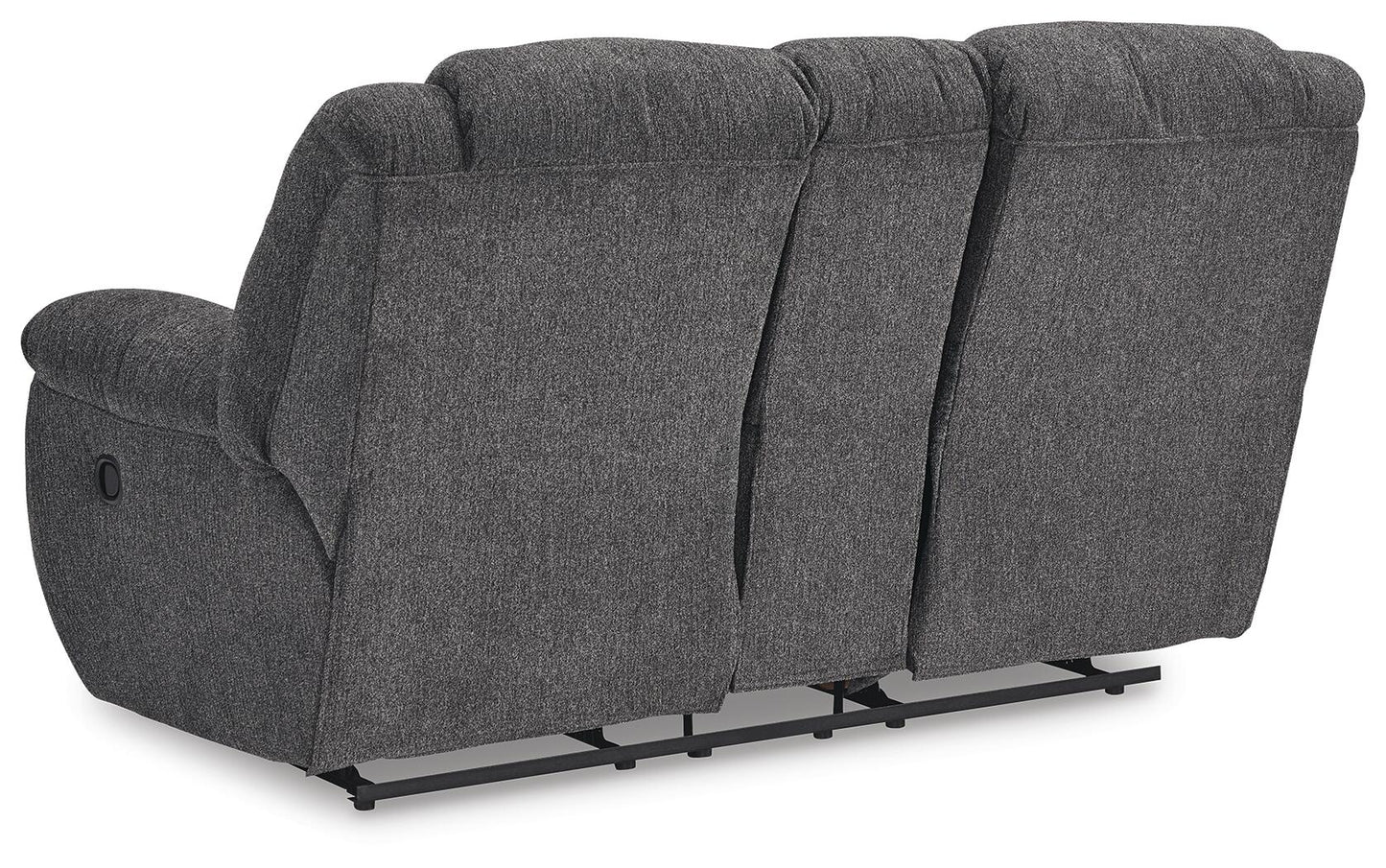 Loveseat doble recreativo Foreside con consola