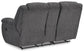 Loveseat doble recreativo Foreside con consola