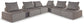 Ashley Express - Asientos modulares para exterior Bree Zee de 8 piezas
