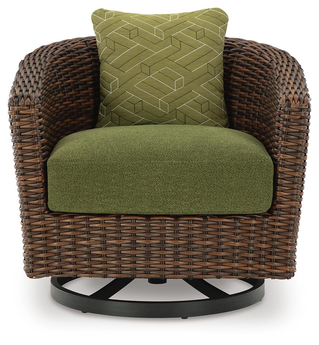 Ashley Express - Horizon Hall - Sillón giratorio con cojín