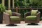 Ashley Express - Horizon Hall - Sillón giratorio con cojín