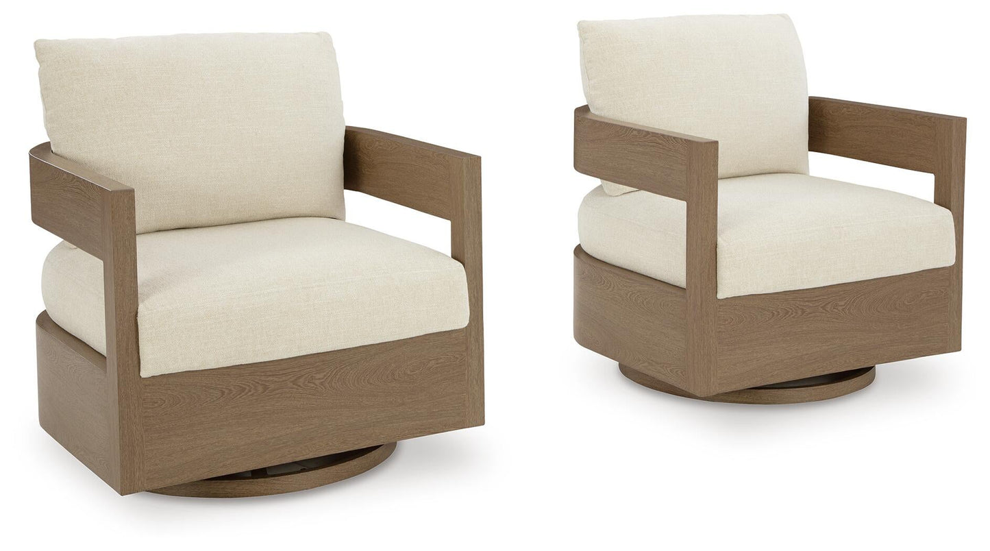Sillón giratorio Serene Bay con cojín