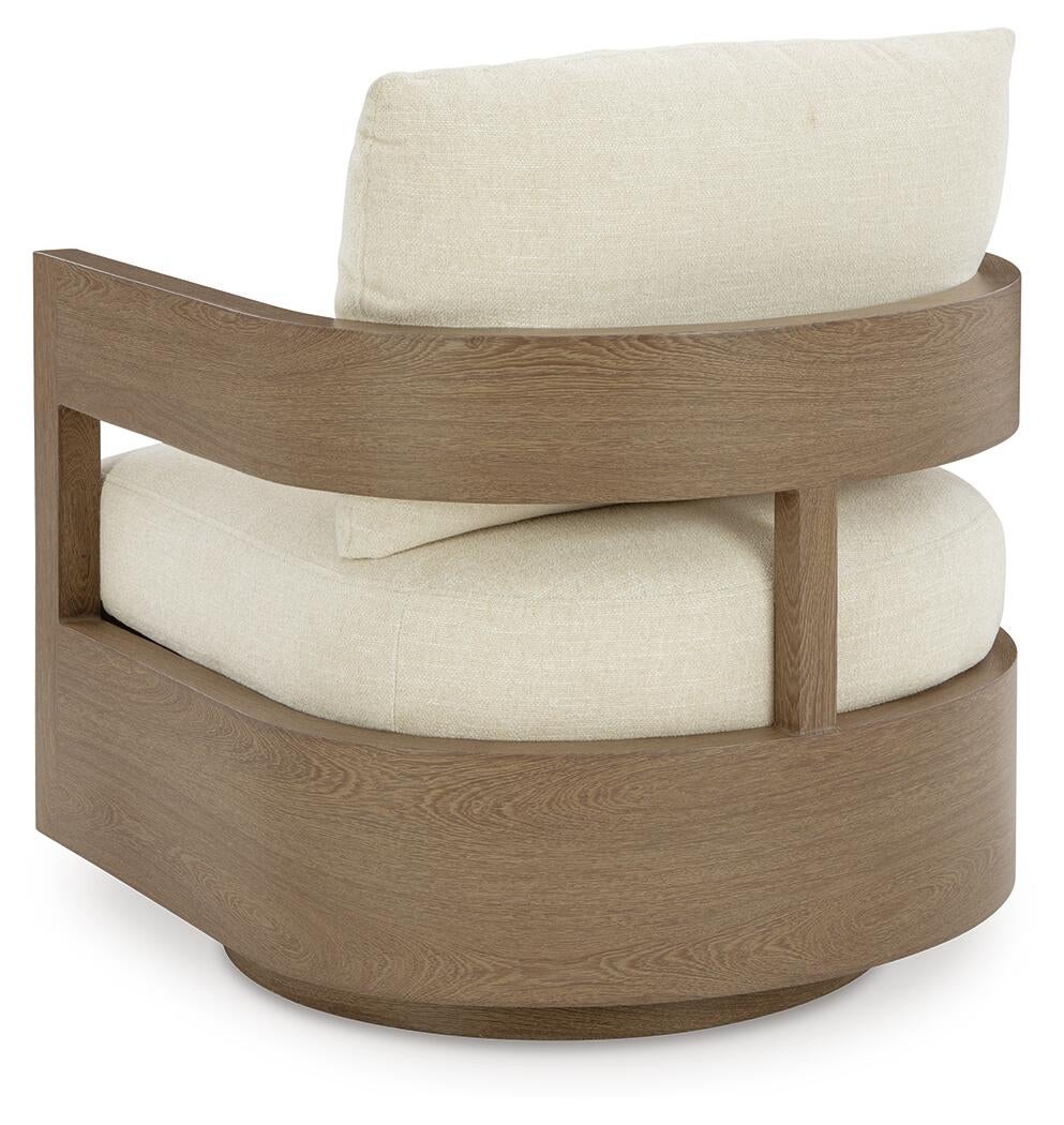 Sillón giratorio Serene Bay con cojín