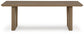 Mesa de comedor rectangular Serene Bay con UMB OPT