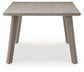 Mesa de comedor rectangular Cliff Trails con UMB OPT