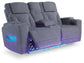 Estudio Cave PWR REC Loveseat/CON/ADJ HDRST