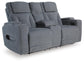 Estudio Cave PWR REC Loveseat/CON/ADJ HDRST