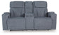 Estudio Cave PWR REC Loveseat/CON/ADJ HDRST