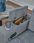 Estudio Cave PWR REC Loveseat/CON/ADJ HDRST