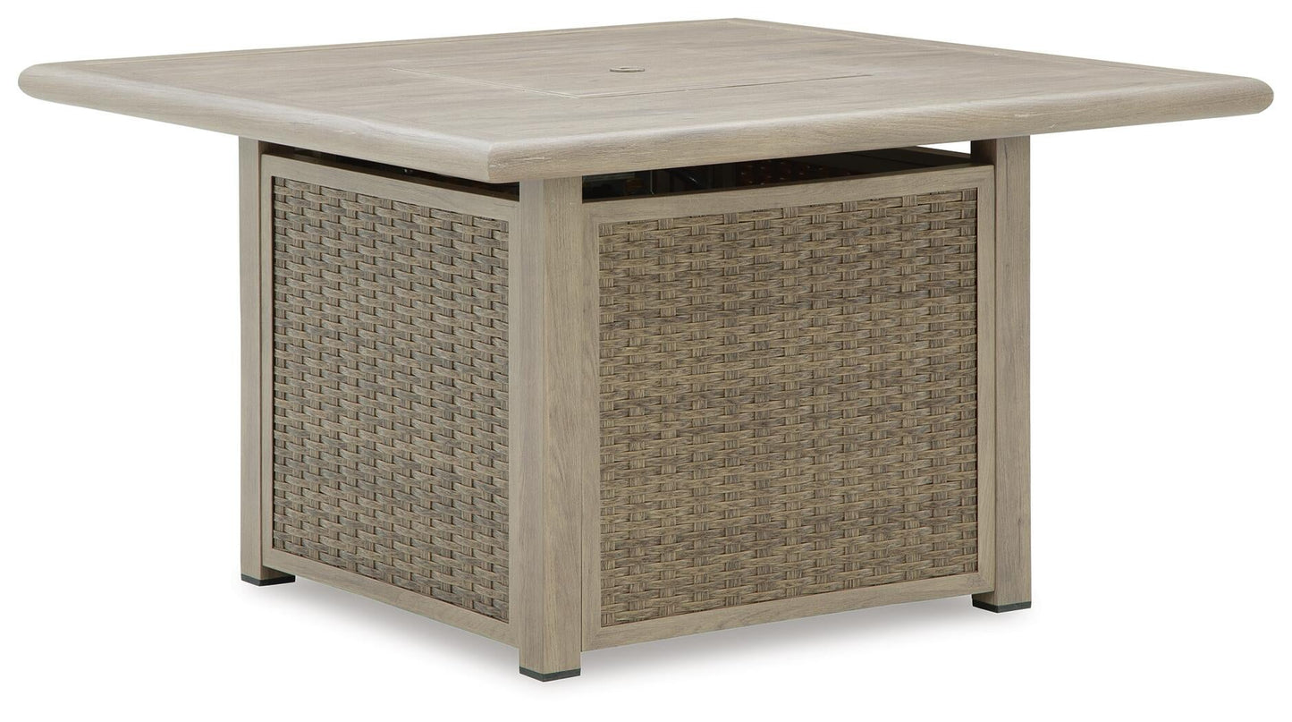 Mesa para fogata cuadrada de Cliff Trails