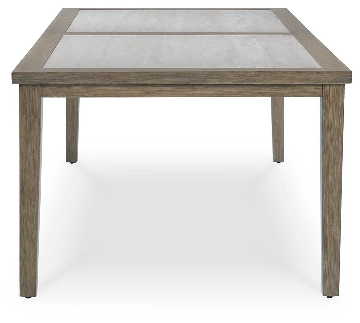 Mesa de comedor Rainier Ranch RECT con UMB OPT