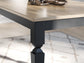 Mesa de comedor rectangular Brenkerton