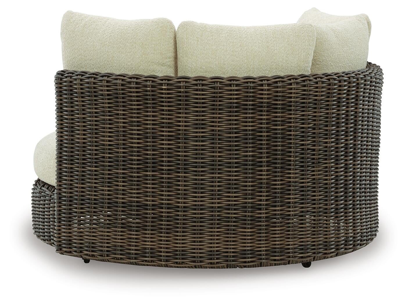 Sillón giratorio Kimora con cojín