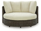 Sillón giratorio Kimora con cojín