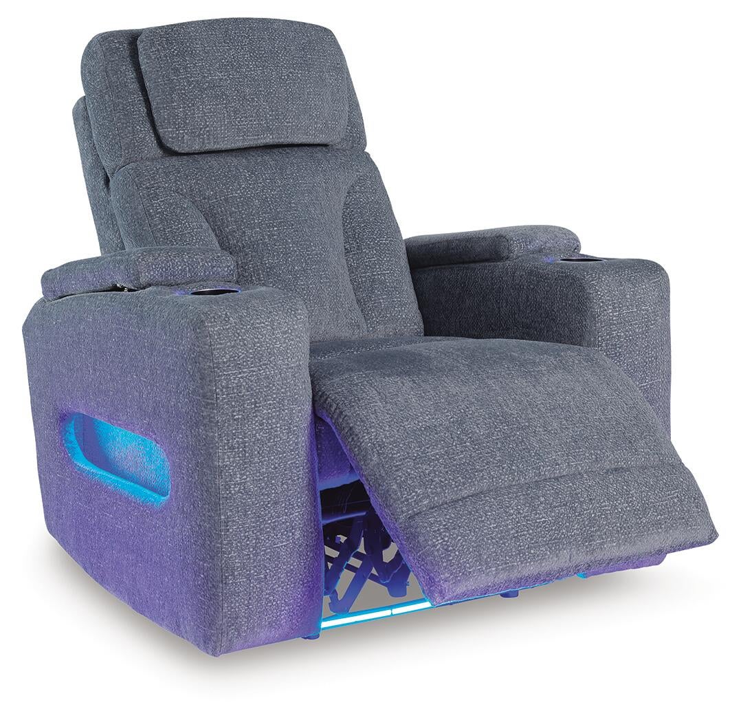 Sillón reclinable PWR Studio Cave/reposacabezas ajustable