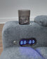 Sillón reclinable PWR Studio Cave/reposacabezas ajustable