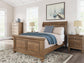 Mesita de noche de dos cajones Feddinger de Ashley Express