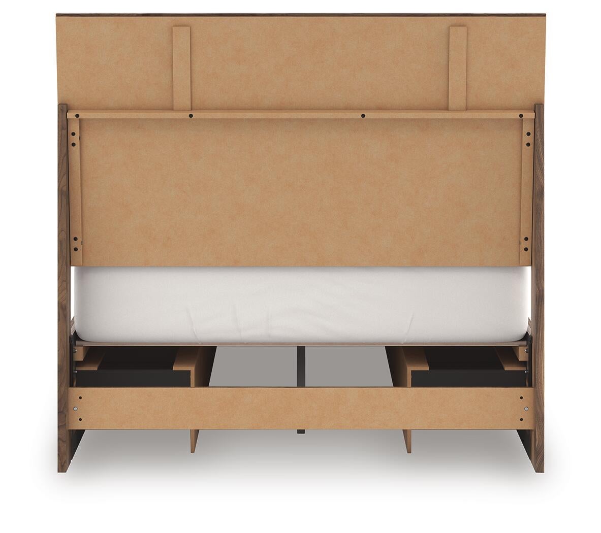 Ashley Express - Cama Chirason con paneles completos y espacio de almacenamiento