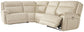 Seccional reclinable de 4 piezas Double Deal