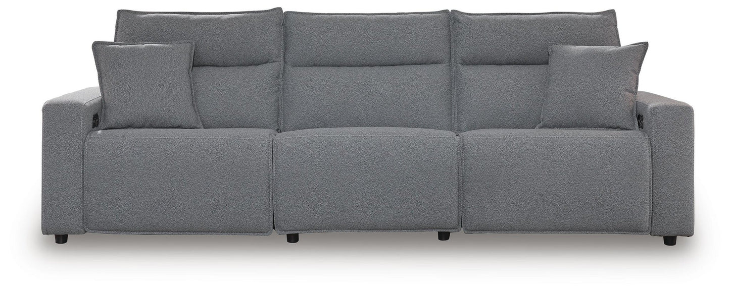 Seccional reclinable eléctrico de 3 piezas ModMax II