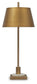 Ashley Express - Lámpara de mesa de metal Fritzburn (1 unidad)