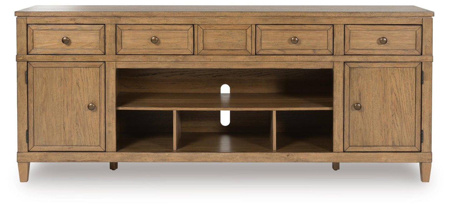 Mueble de TV Sharlance XL con opción de chimenea