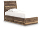 Ashley Express - Cama doble Zadilyn con paneles y espacio de almacenamiento