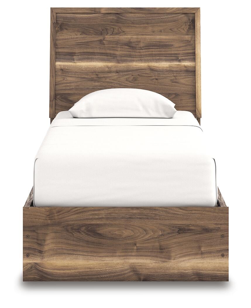 Ashley Express - Cama doble Zadilyn con paneles y espacio de almacenamiento