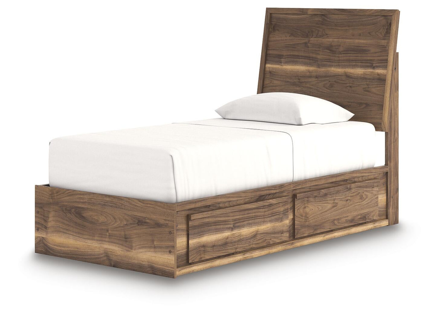 Ashley Express - Cama doble Zadilyn con paneles y espacio de almacenamiento