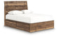 Ashley Express - Cama Queen Chirason con paneles y espacio de almacenamiento