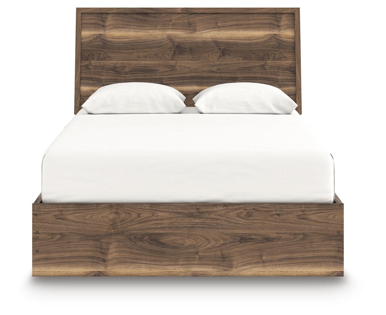Ashley Express - Cama Queen Chirason con paneles y espacio de almacenamiento