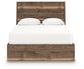 Ashley Express - Cama Queen Chirason con paneles y espacio de almacenamiento
