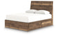 Ashley Express - Cama Queen Chirason con paneles y espacio de almacenamiento