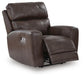 Sillón reclinable eléctrico Crossplex con reposacabezas ajustable