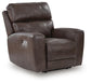 Sillón reclinable eléctrico Crossplex con reposacabezas ajustable