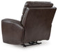 Sillón reclinable eléctrico Crossplex con reposacabezas ajustable