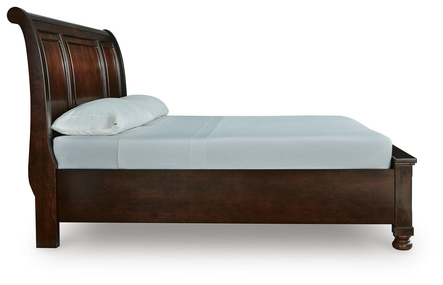 Cama tipo trineo Porter California King con almacenamiento
