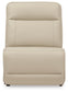 Sofá seccional reclinable de 5 piezas con consola Double Deal