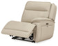 Sofá seccional reclinable de 5 piezas con consola Double Deal