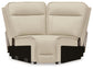 Sofá seccional reclinable de 5 piezas con consola Double Deal