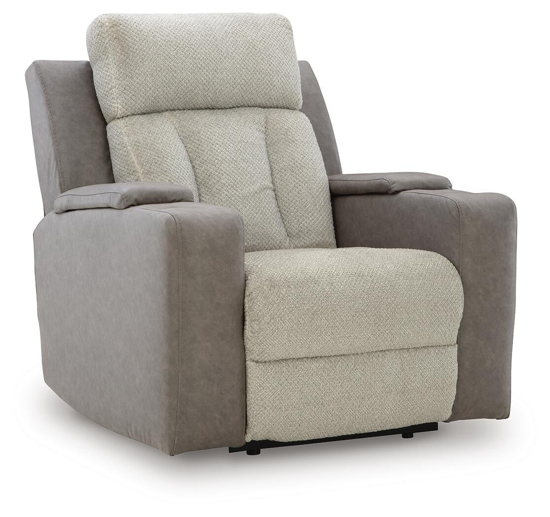 Sillón reclinable eléctrico WhipLash/reposacabezas ajustable
