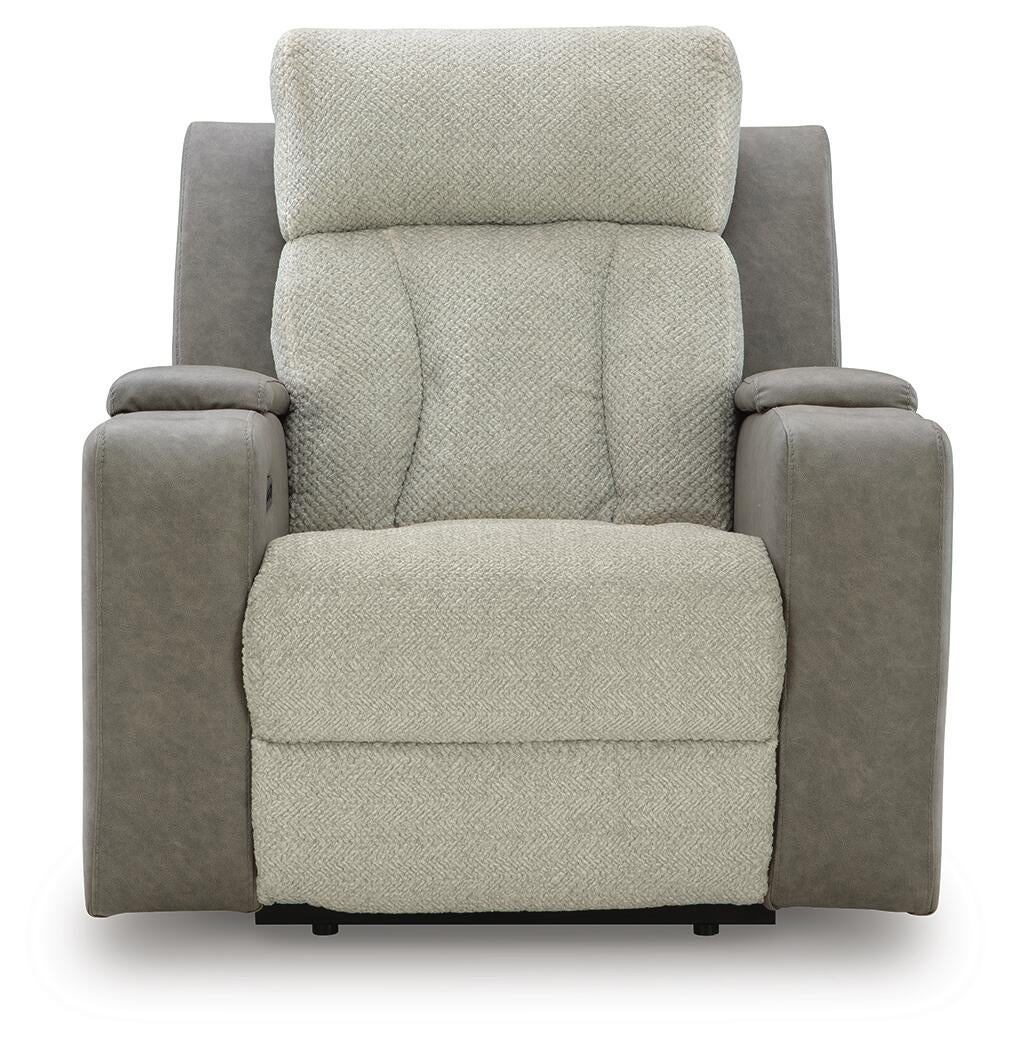 Sillón reclinable eléctrico WhipLash/reposacabezas ajustable