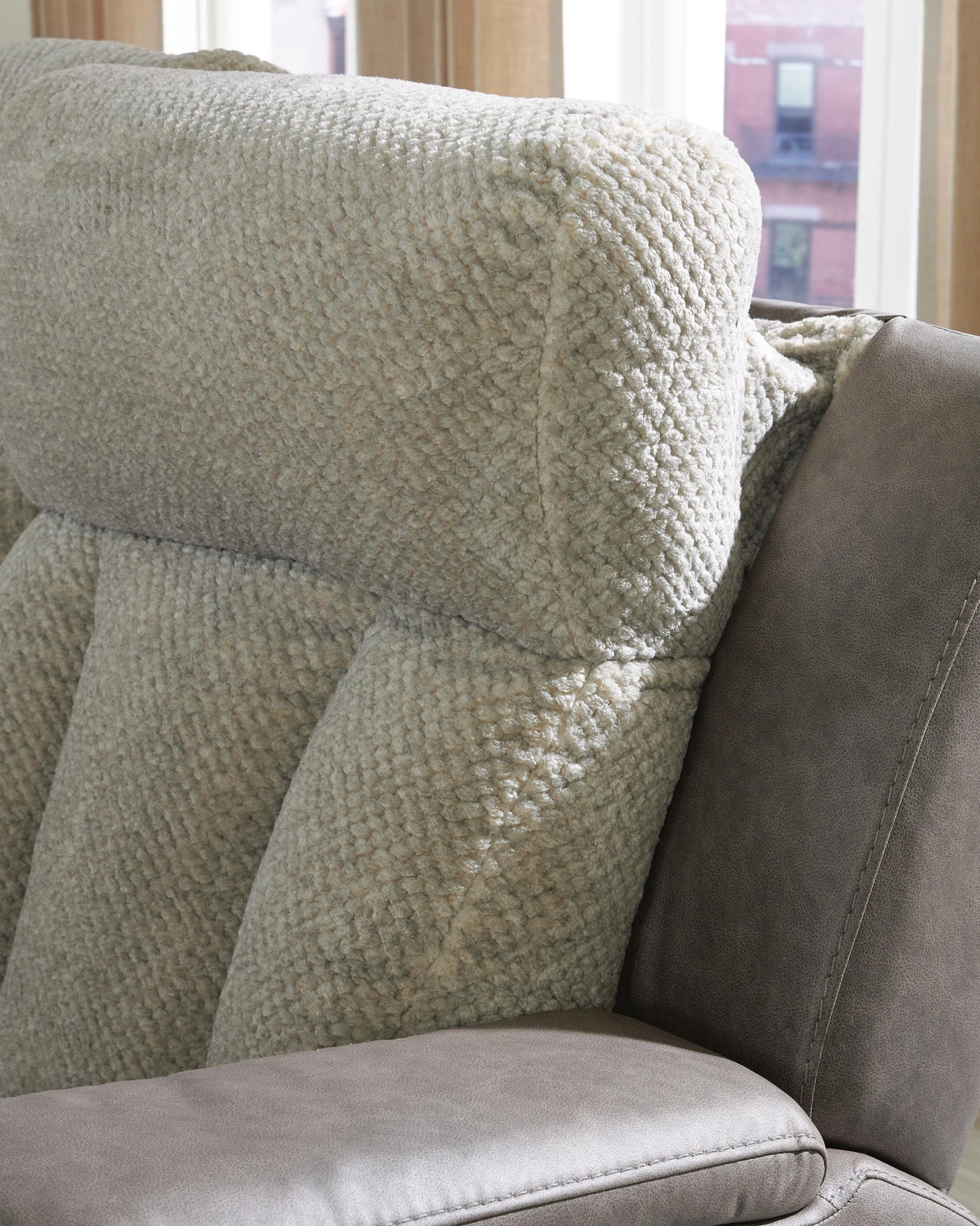 Sillón reclinable eléctrico WhipLash/reposacabezas ajustable
