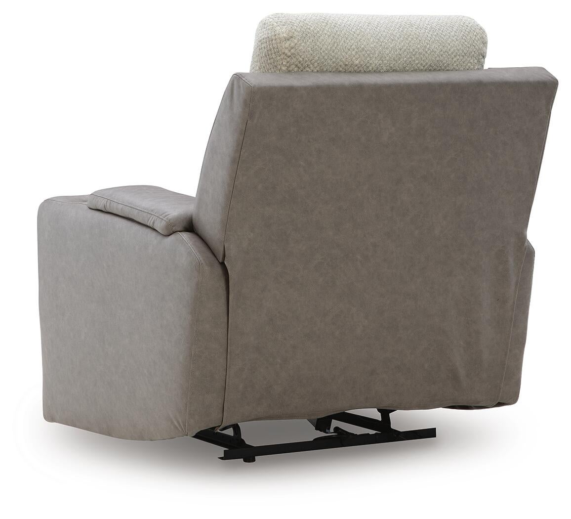 Sillón reclinable eléctrico WhipLash/reposacabezas ajustable