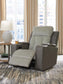 Sillón reclinable eléctrico WhipLash/reposacabezas ajustable
