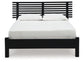 Ashley Express - Cama Danziar con paneles de láminas