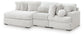 Seccional de 3 piezas Cuddle Plush con chaise longue