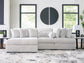Seccional de 3 piezas Cuddle Plush con chaise longue